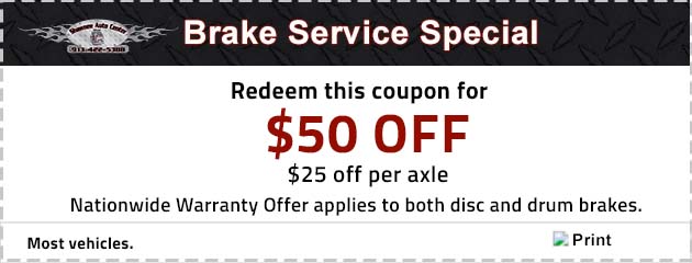 Brake Service Special